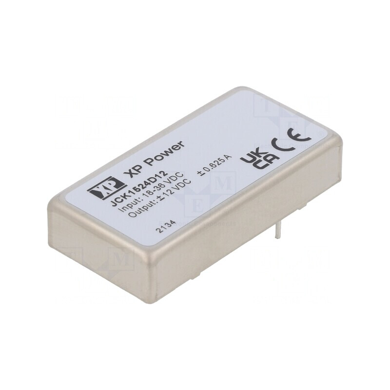 Convertor DC/DC 15W 18-36V la 12V/-12V | Electronic-mag.ro | Componente Electronice
