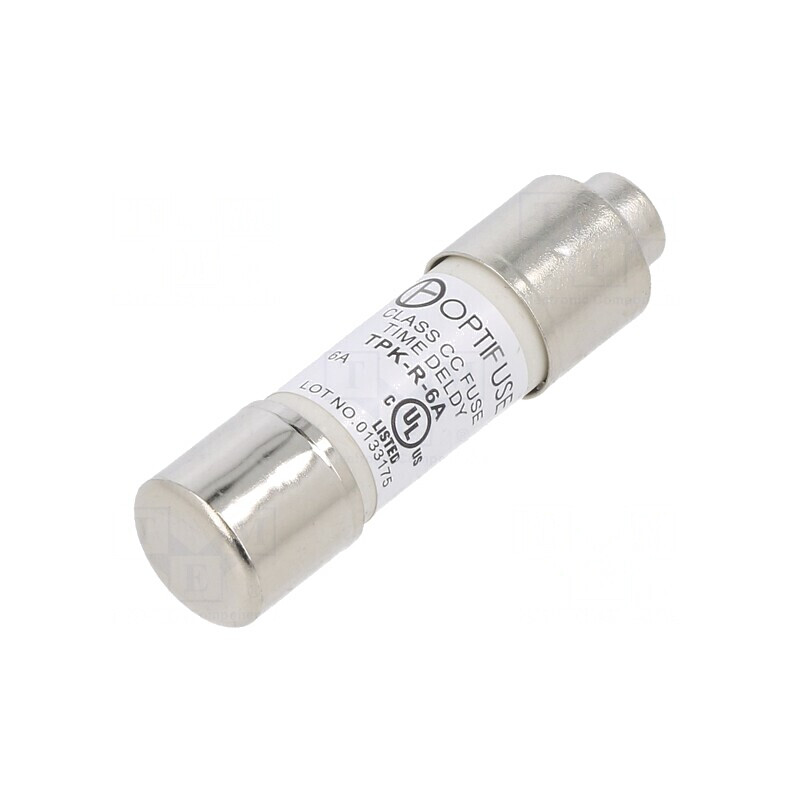 Siguranță întârziată 6A 600VAC 300VDC 10,4x38,1mm | Electronic-mag.ro | Componente Electronice