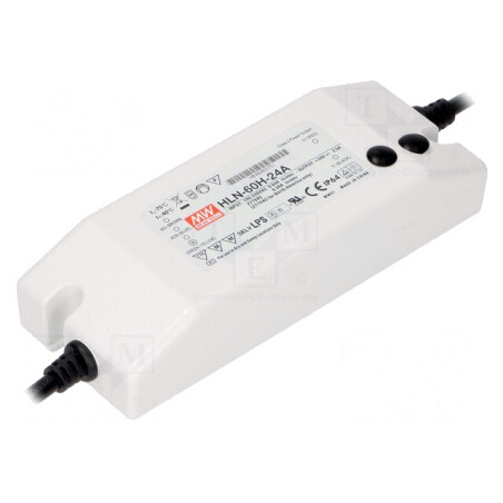 Alimentator LED 60W 24V 2,5A IP64 | Electronic-mag.ro | Componente Electronice