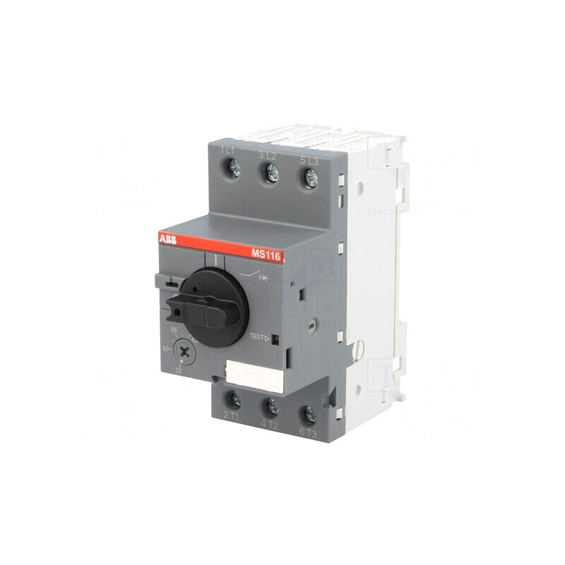 Întrerupător Motor 1,5kW 208-690VAC pentru Șină DIN IP20 | Electronic-mag.ro | Componente Electronice