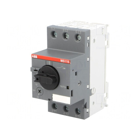 Întrerupător Motor 1,5kW 208-690VAC pentru Șină DIN IP20 | Electronic-mag.ro | Componente Electronice