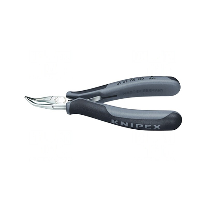Clești curbați semirotunzi ESD 115mm | Electronic-mag.ro | Componente Electronice