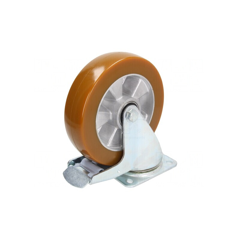 Roată de transport 200mm 500kg | Electronic-mag.ro | Componente Electronice