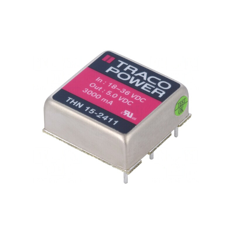 Convertor DC/DC 15W 18-36V la 5V 3A | Electronic-mag.ro | Componente Electronice Convertor DC/DC 15W 18-36V la 5V 3A | Electronic-mag.ro | Componente Electronice