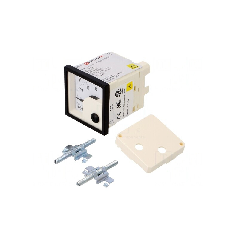 Voltmetru Panou 0-15V Clasa 1.5 48x48mm | Electronic-mag.ro | Componente Electronice Voltmetru Panou 0-15V Clasa 1.5 48x48mm | Electronic-mag.ro | Componente Electronice