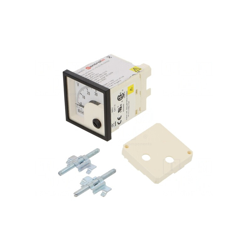 Voltmetru pe panou 0-30V Clasa 1.5 48x48mm | Electronic-mag.ro | Componente Electronice Voltmetru pe panou 0-30V Clasa 1.5 48x48mm | Electronic-mag.ro | Componente Electronice