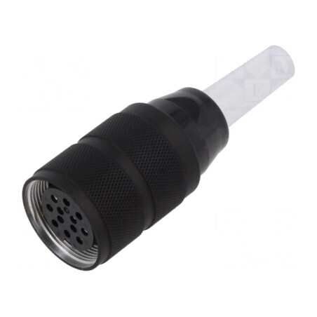 Mufă Mamă M25 Argintată 125V 5A IP40 12 PIN | Electronic-mag.ro | Componente Electronice