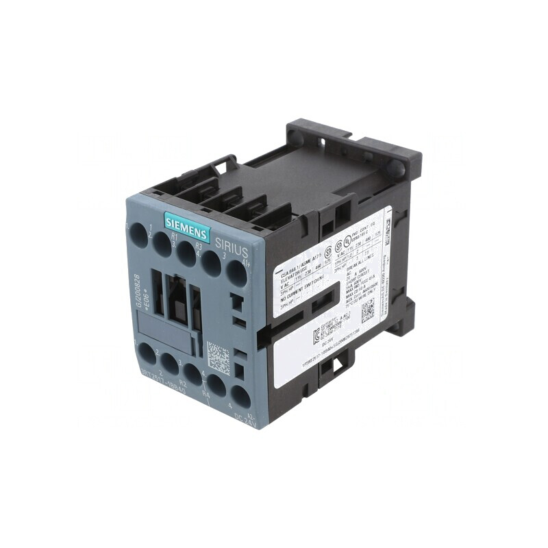 Contactor 4-Poli NC x2 NO x2 24VDC 12A | Electronic-mag.ro | Componente Electronice