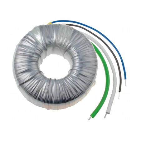 Transformator Toroidal 160VA 230V 18V 8,89A Cabluri | Electronic-mag.ro | Componente Electronice