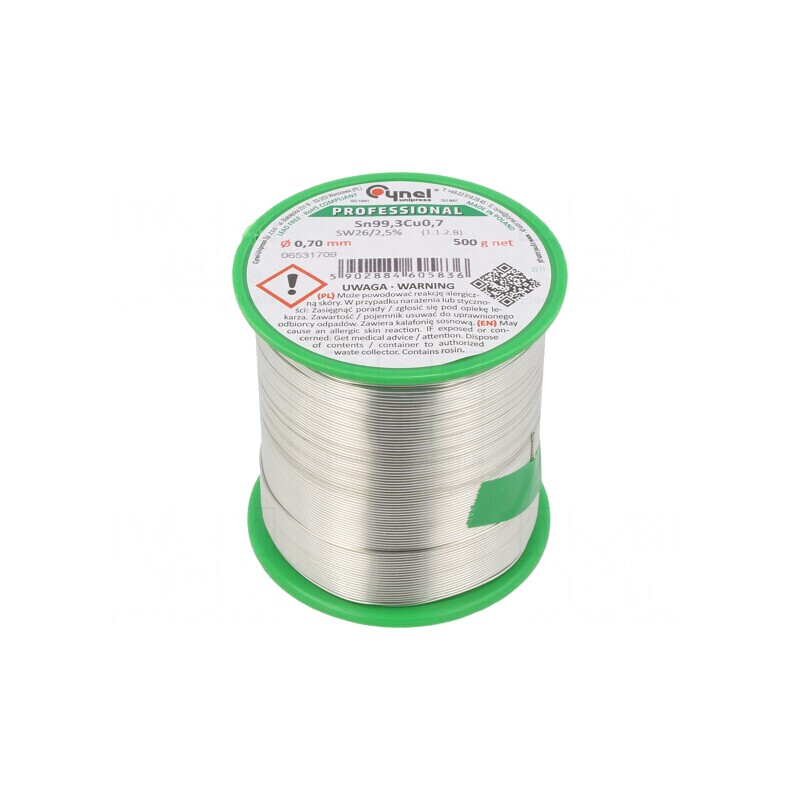 Sârmă de Lipit Fără Plumb 0,7mm 500g | Electronic-mag.ro | Componente Electronice