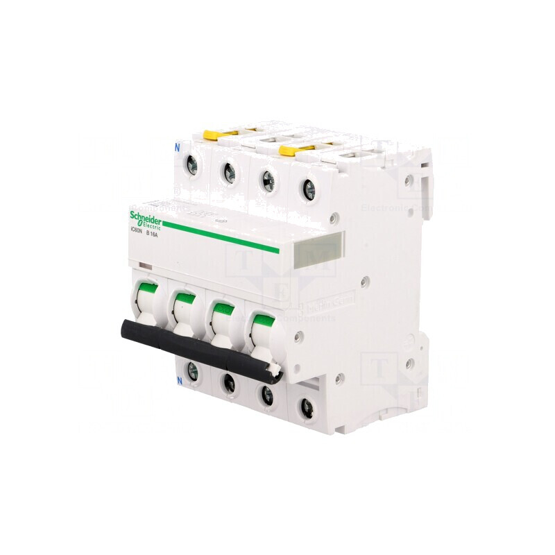 Întrerupător de supracurent 16A 3 poli 400VAC 6kA | Electronic-mag.ro | Componente Electronice