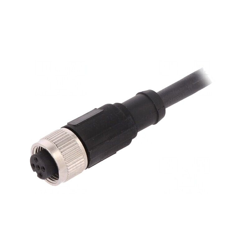 Cablu de Conectare M12 5-PIN 10m 60VAC 4A PUR | Electronic-mag.ro | Componente Electronice