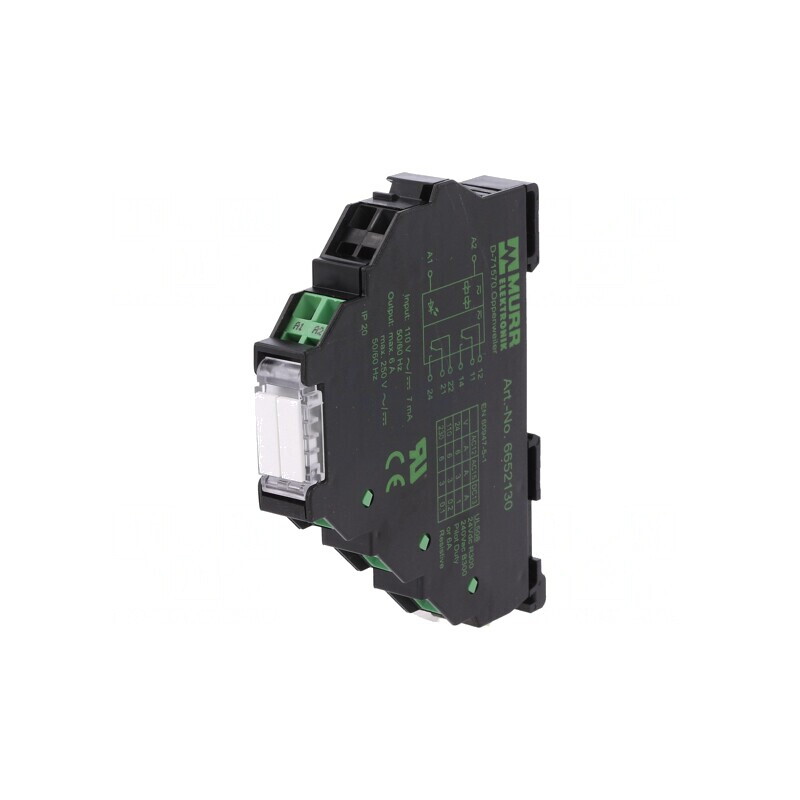 Releu Intermediar DPDT 110V 6A | Electronic-mag.ro | Componente Electronice