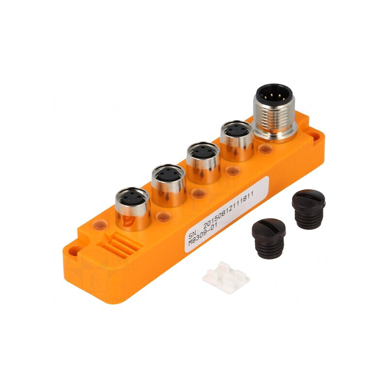 Cutie de conexiuni M8 PIN cu LED și IP67 | Electronic-mag.ro | Componente Electronice