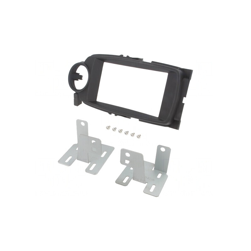 Cadru radio Toyota 2 DIN negru | Electronic-mag.ro | Componente Electronice