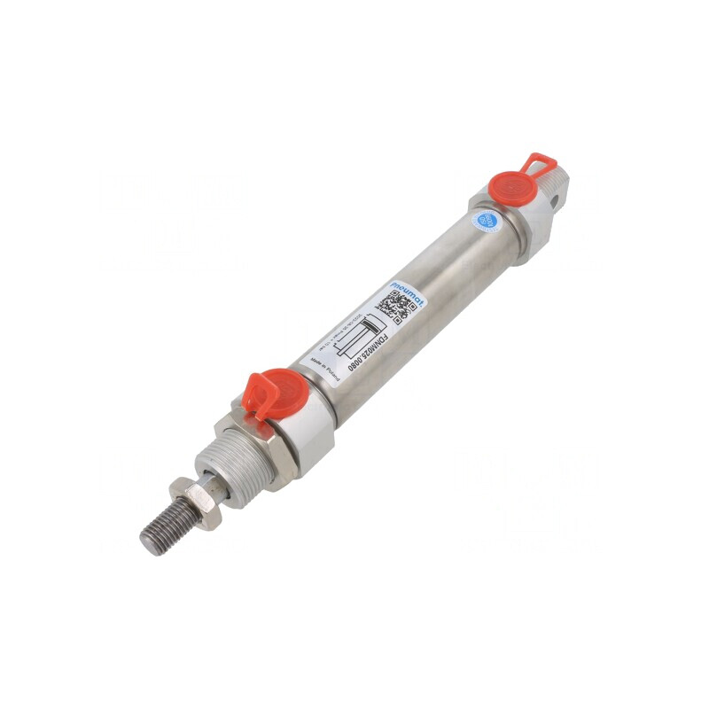 Cilindru pneumatic rotund 25mm x 80mm | Electronic-mag.ro | Componente Electronice