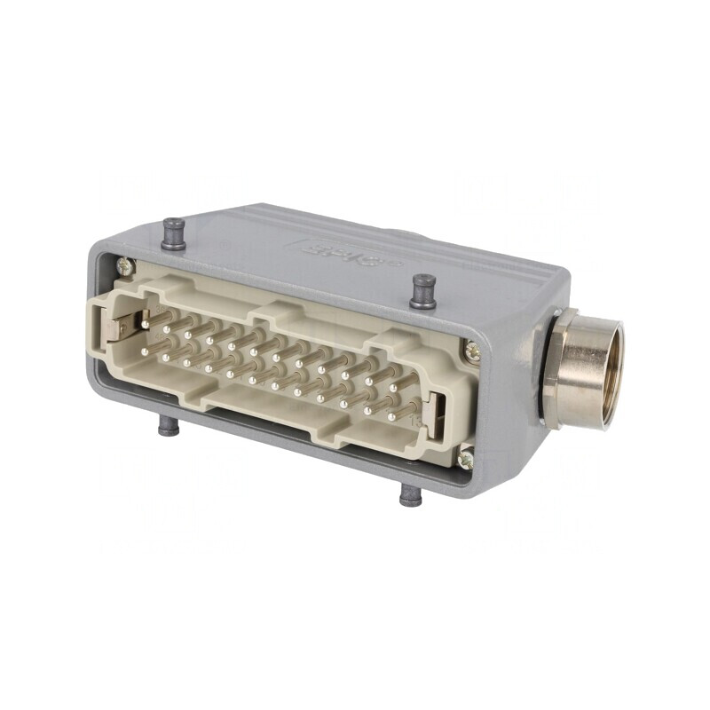 HDC mufă tată EPIC KIT 24 pini 16A 500V M25 | Electronic-mag.ro | Componente Electronice
