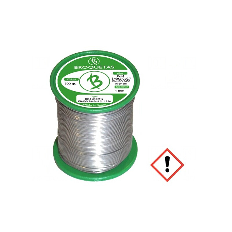 Sârmă de lipit fără plumb 1mm 0,5kg | Electronic-mag.ro | Componente Electronice