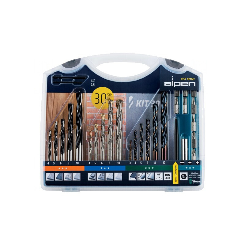 Set de Burghie Oțel pentru Lemn, Metal și Ziduri în Cutie de Plastic | Electronic-mag.ro | Componente Electronice Set de Burghie Oțel pentru Lemn, Metal și Ziduri în Cutie de Plastic | Electronic-mag.ro | Componente Electronice