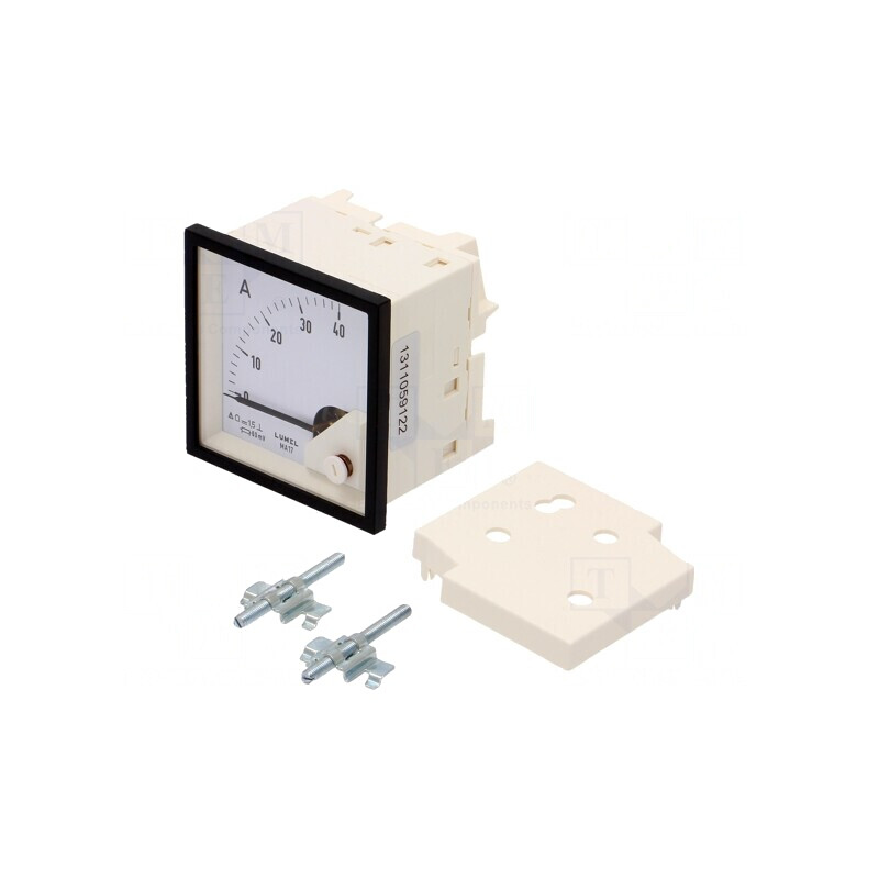 Ampermetru Panou DC 0-40A 61mm 600V | Electronic-mag.ro | Componente Electronice