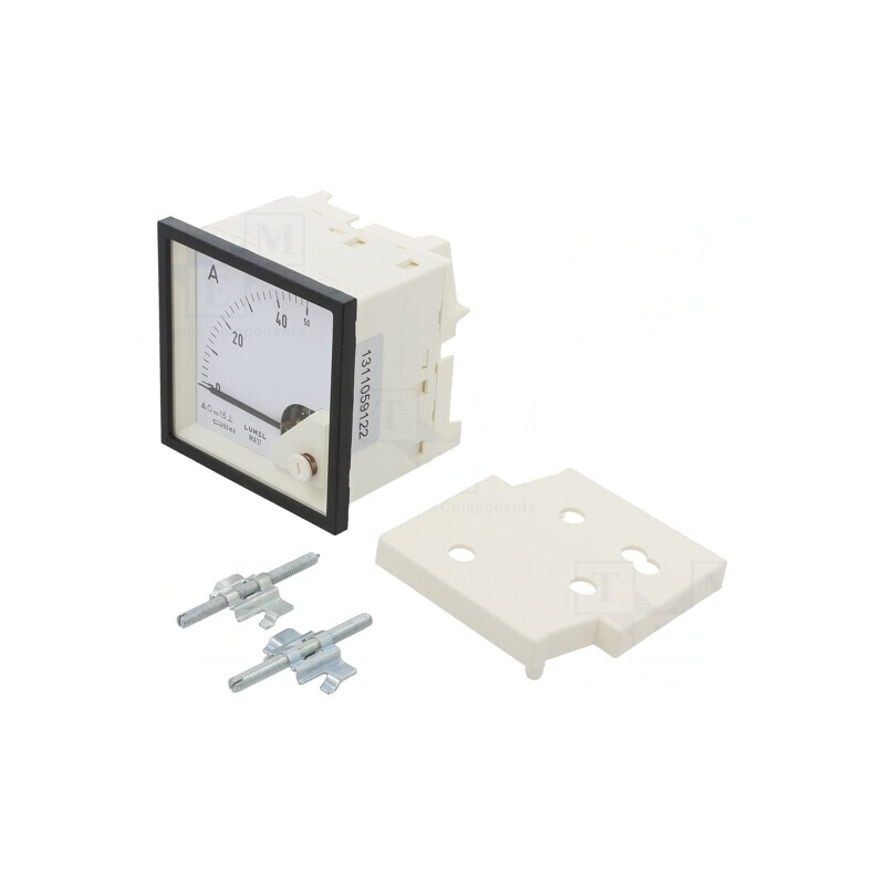 Ampermetru pe Panou 0-50A 61mm 600V | Electronic-mag.ro | Componente Electronice