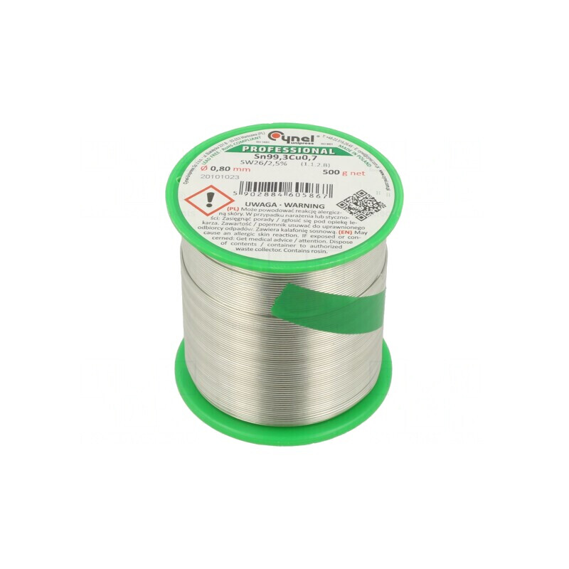Sârmă de Lipit fără Plumb 0,8mm 500g | Electronic-mag.ro | Componente Electronice