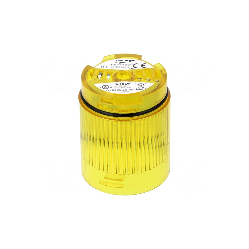 Semnalizator LED Galben 24VDC IP65 Ø50x69mm | Electronic-mag.ro | Componente Electronice