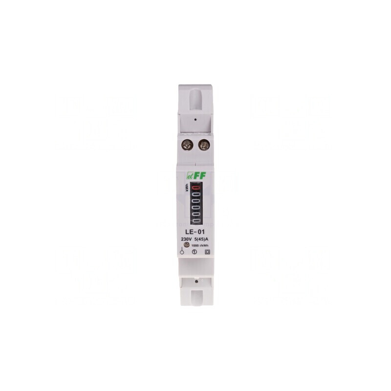 Contor Analog 1-Fază pentru Șină DIN 50Hz LE-01 | Electronic-mag.ro | Componente Electronice