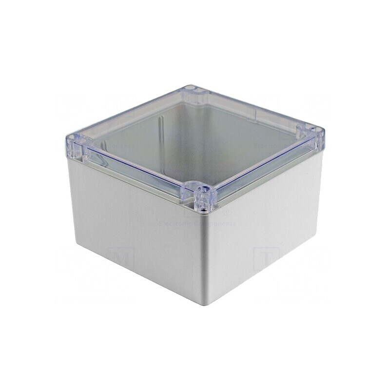 Carcasă Universală Policarbonat 140x140x90mm 1554QA2GYCL | Electronic-mag.ro | Componente Electronice