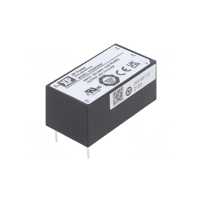 Convertor AC/DC 20W 48VDC ECE20US48 | Electronic-mag.ro | Componente Electronice