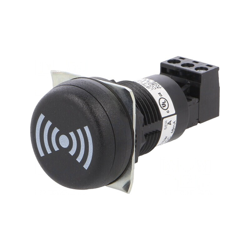 Semnalizator acustic buzer 24VDC 24VAC ESK IP65 negru | Electronic-mag.ro | Componente Electronice Semnalizator acustic buzer 24VDC 24VAC ESK IP65 negru | Electronic-mag.ro | Componente Electronice