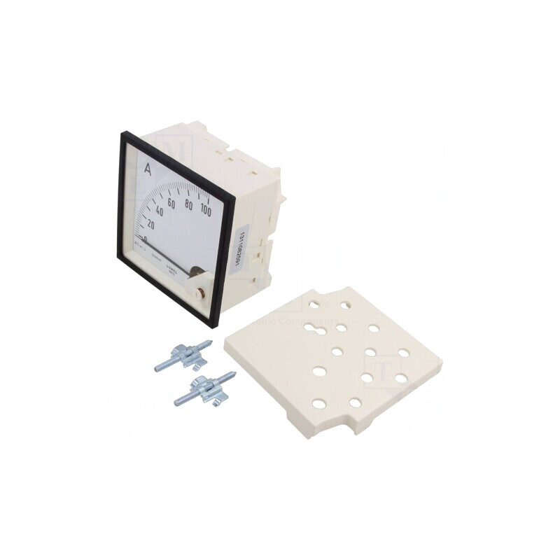 Ampermetru Panou DC 0-100A Clasa 1.5 | Electronic-mag.ro | Componente Electronice