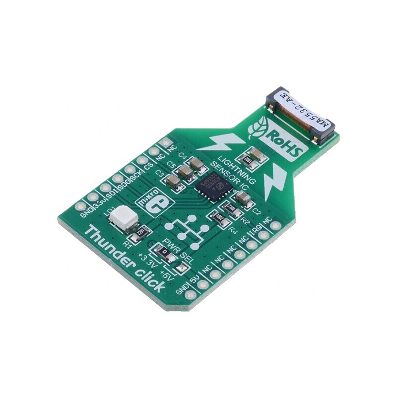 Detector Fulger SPI AS3935 Thunder Click | Electronic-mag.ro | Componente Electronice Detector Fulger SPI AS3935 Thunder Click | Electronic-mag.ro | Componente Electronice