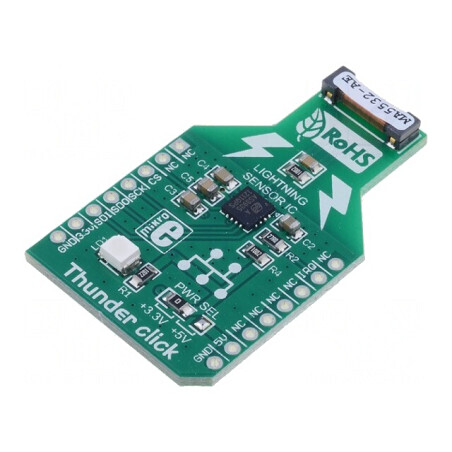 Detector Fulger SPI AS3935 Thunder Click | Electronic-mag.ro | Componente Electronice