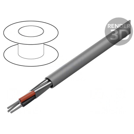 Cablu Alpha Essential C&C ecranat 3x24AWG PVC | Electronic-mag.ro | Componente Electronice