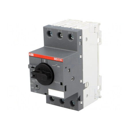 Întrerupător Motor 0,06kW 208-690VAC pentru Șină DIN IP20 | Electronic-mag.ro | Componente Electronice