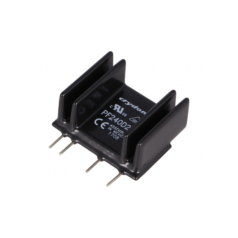 Releu Semiconductor 25A 24-280VAC THT SIP PF240D25 | Electronic-mag.ro | Componente Electronice