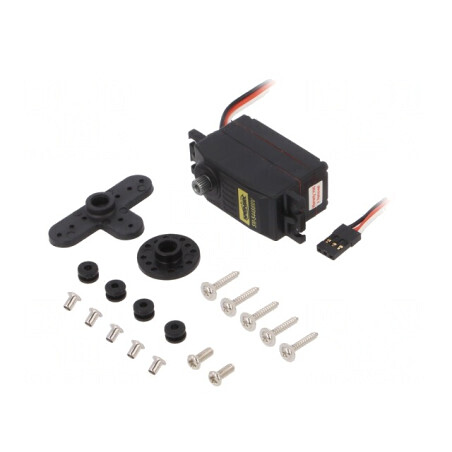 Servomecanism Digital Metalic 120° 4,8-6VDC OKY8092 | Electronic-mag.ro | Componente Electronice