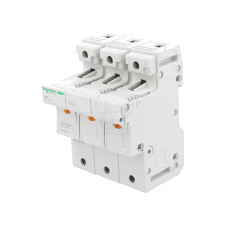 Suport Siguranță Șină DIN Poli 3 | Electronic-mag.ro | Componente Electronice