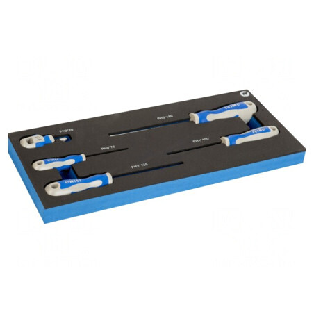 Kit Şurubelniţe Phillips PH0-PH3 5 Bucăţi | Electronic-mag.ro | Componente Electronice