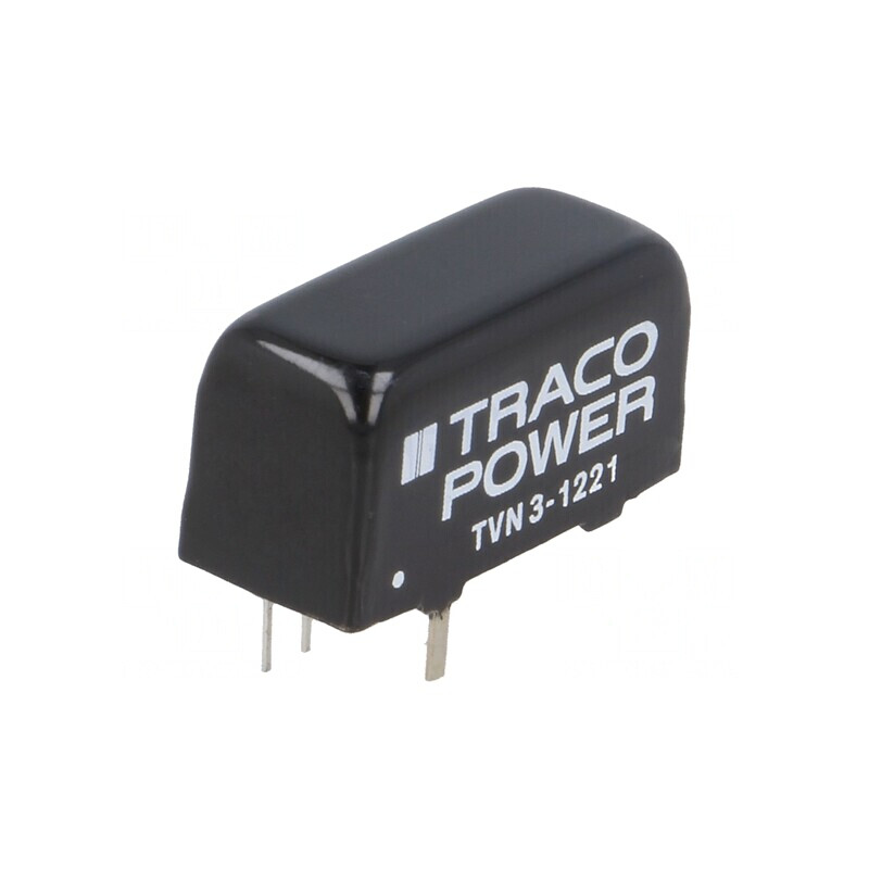 Convertor DC/DC 3W 9-18V la 5V/-5V SIP8 TVN 3-1221 | Electronic-mag.ro | Componente Electronice