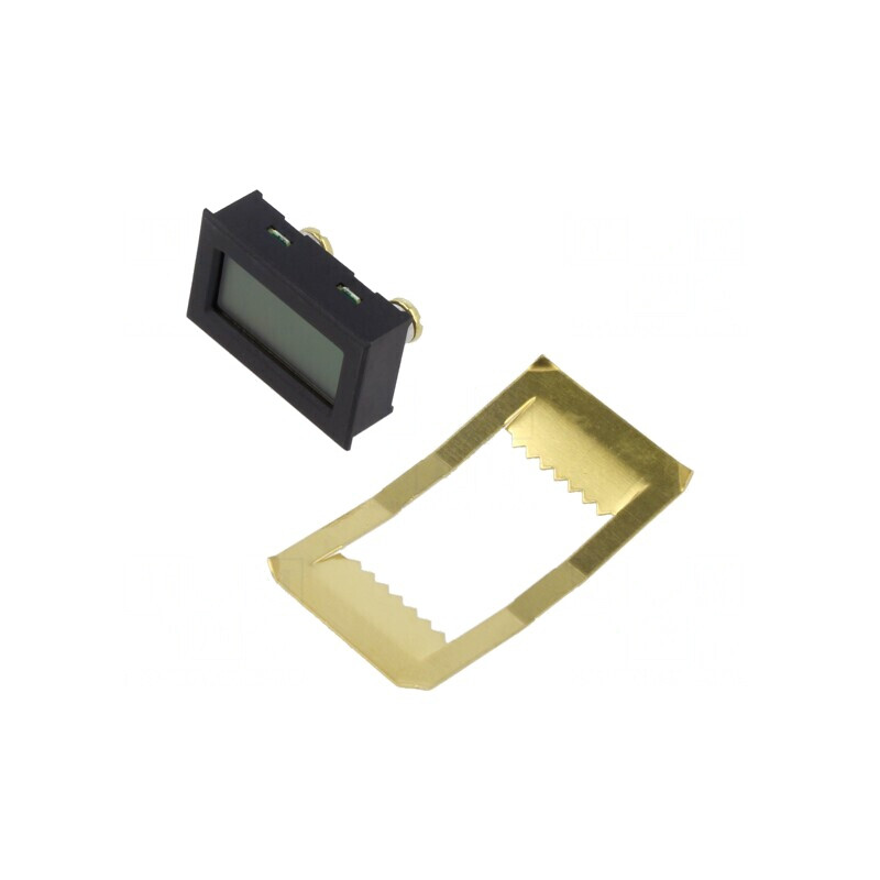Voltmetru digital montare panou 6.5-18V LCD | Electronic-mag.ro | Componente Electronice