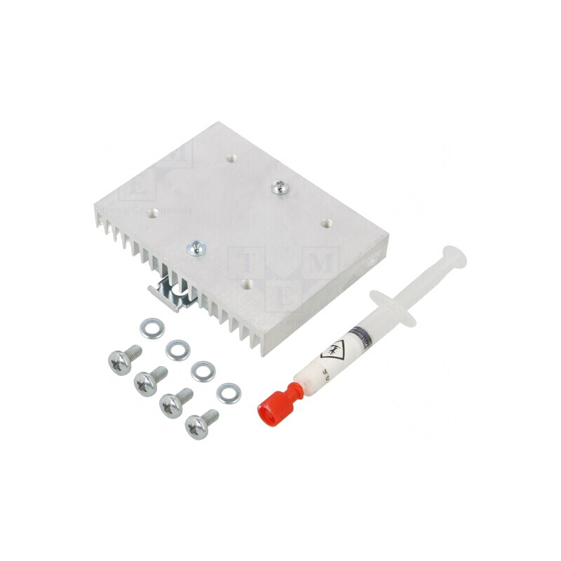 Radiator Aluminiu Extrudat 82x100x29mm | Electronic-mag.ro | Componente Electronice