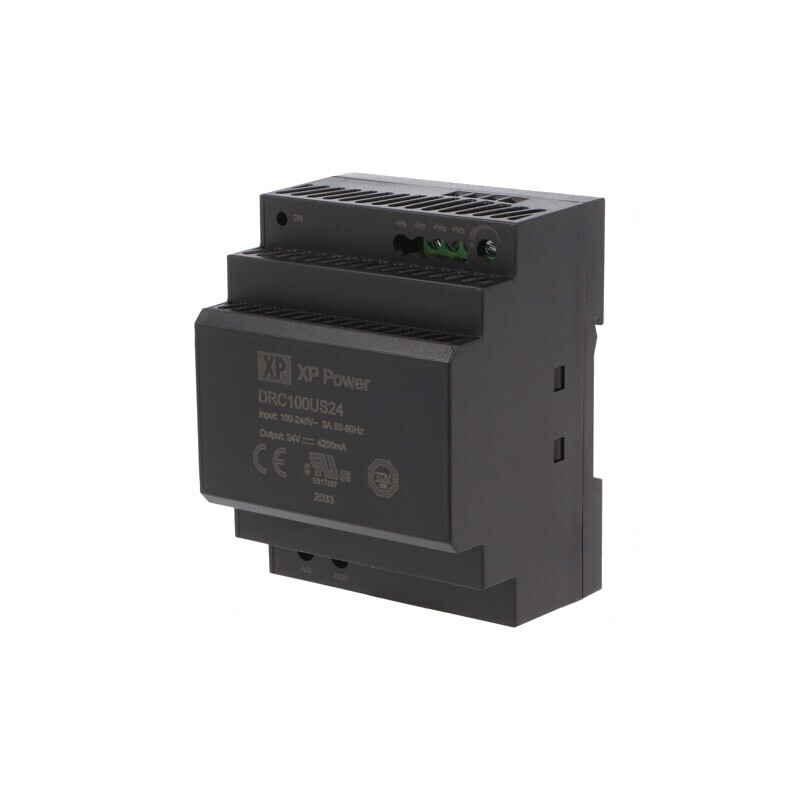 Alimentator Pulsatoriu DIN 100W 24VDC 4,2A | Electronic-mag.ro | Componente Electronice