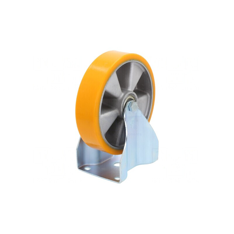 Roată de transport rigidă 200mm 500kg ALPU | Electronic-mag.ro | Componente Electronice
