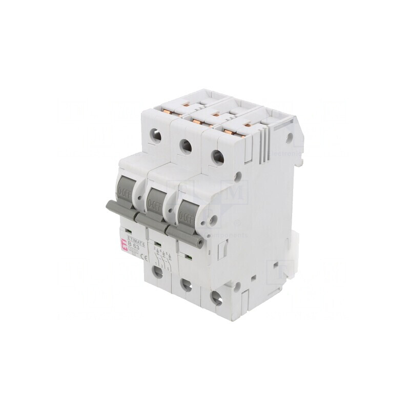 Întrerupător Supracurent 63A 3P 6kA 230/400V | Electronic-mag.ro | Componente Electronice