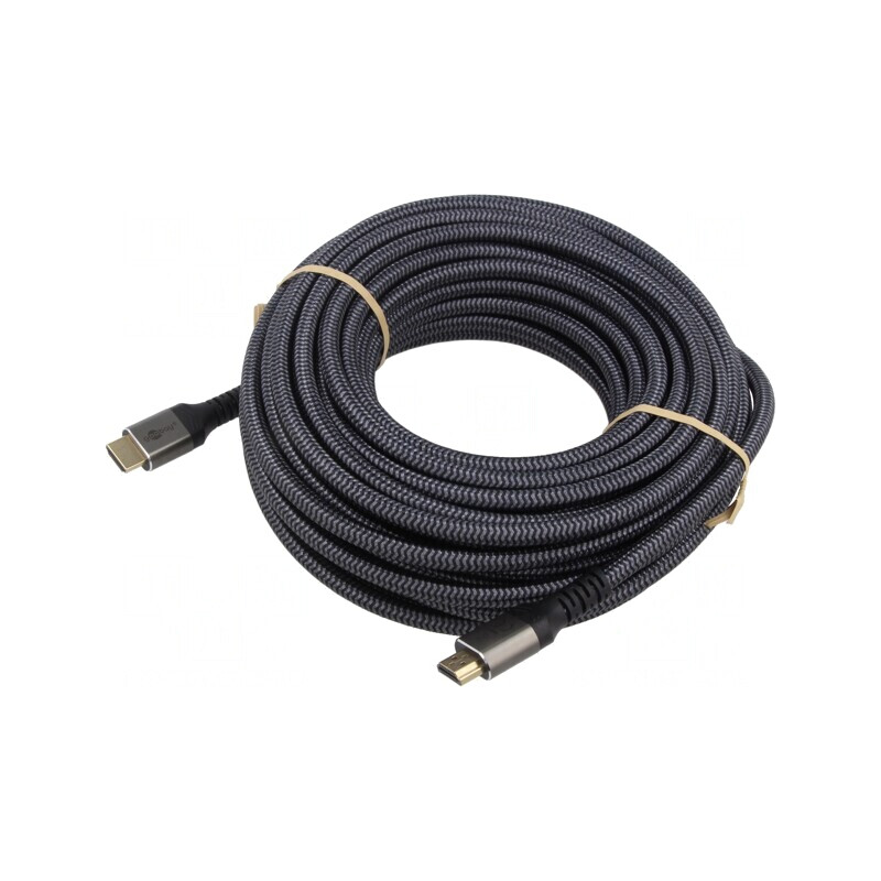 Cablu HDMI 2.0 PVC Textile Dual Mufă | Electronic-mag.ro | Componente Electronice