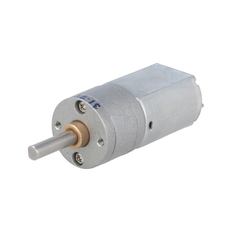 Motor DC cu Transmisie Metalică 6V 31:1 Pololu 20D | Electronic-mag.ro | Componente Electronice