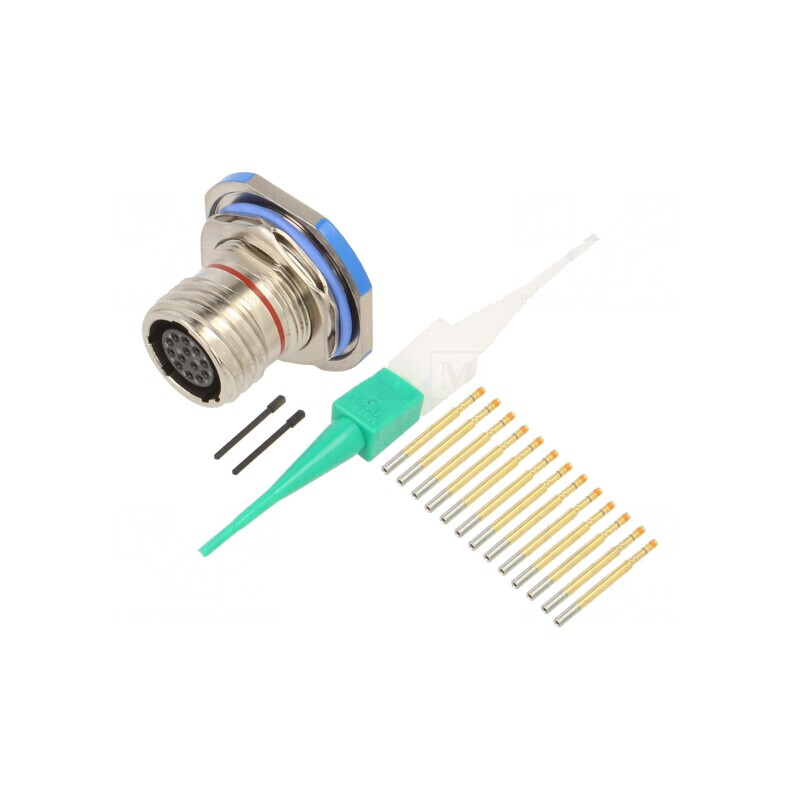 Conector militar mamă dimensiune 11 MIL-DTL-38999 Seria III | Electronic-mag.ro | Componente Electronice