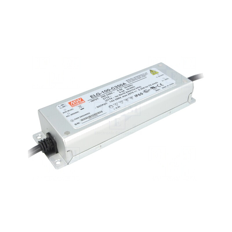 Alimentator LED 100W IP65 175-350mA | Electronic-mag.ro | Componente Electronice